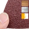 200pcs 80mm Triangle Sanding Pads Hook and Loop Grit 40/60/80/100/120/180/240