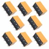 FainWan 6pcs Coil DPDT PCB Power Relay DC 9V 8