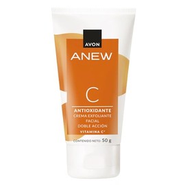 Avon Anew C Crema Exfoliante Facial Antioxidante con Vitamina C, Doble Acción, 50 g