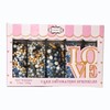 Confect Fathers Day Sprinkles | Black, Blue & White Sprinkles