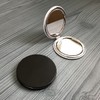 Zcooooool Makeup Mirror, 6.7 cm Round Folding Mirror, Professional Double-Sided
