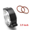 2, 2.5 and 3 Inch Anodized Aluminum Quick-Release V-Band Clamp