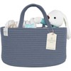 KiddyCare Diaper Caddy Organizer for Baby Nursery Basket with Handle