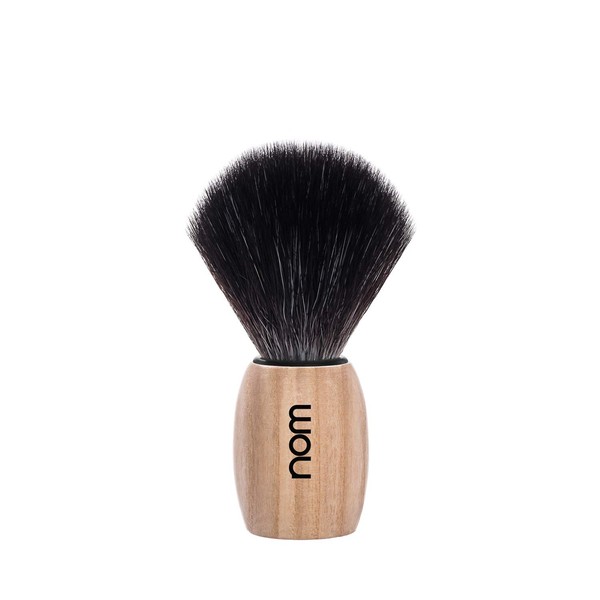 Nom - Shaving Brush - OLE Series - Pure Badger Hair - Natural Ash Wood