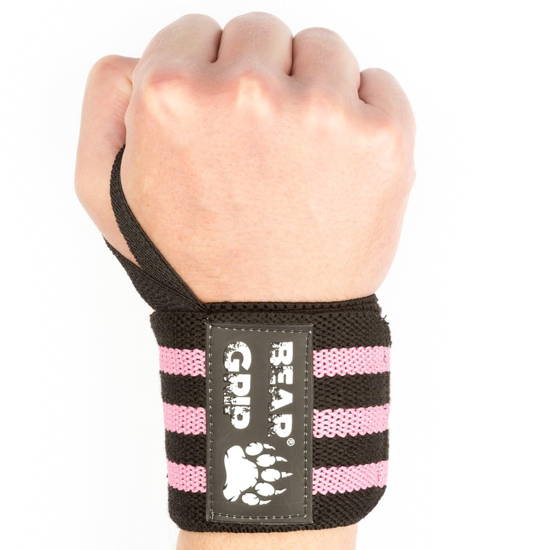 BEAR GRIP - Weight lifting wrist support wraps (Sold in