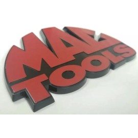 MAC TOOLS / SNAP-ON TOOLS BOX EMBLEM REPLACEMENT LARGE RED LOGO