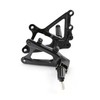 Front Footrest Foot Pegs w/Bracket Fit For Yamaha YZF R1