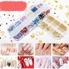 Nail Art Kit Professional Brush Decoration Thread Stamping Sticker Nail