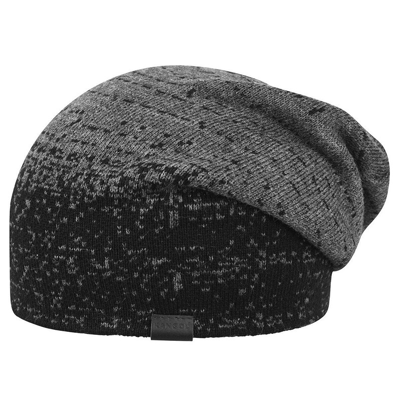 Kangol Distressed Morse Beanie Knitted Winter Hat Envelope Hat Oversize,