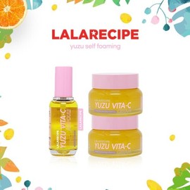 Lala Recipe Yuja Vita C Ampoule 1 x + Yuja Vita C Cream 2 x / 라라레서피 유자비타씨 앰플 1개+유자비타씨 크림 2개