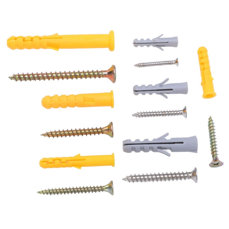 210 Uds tornillo autorroscante M5 M6 M8 surtido de anclajes
