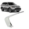 Front Bumper Middle Molding Trim ABS Chrome Replacement for Mitsubishi