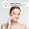 FOMIYES Cleansing Pads 12 Pack Bamboo Fiber Makeup Remover Pads