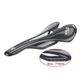 RXL SL Carbon Saddle Black 3K Glossy Comfort Bicycle Saddles 270 x 141 mm Carbon Road Bike Saddle MTB Saddle Carbon