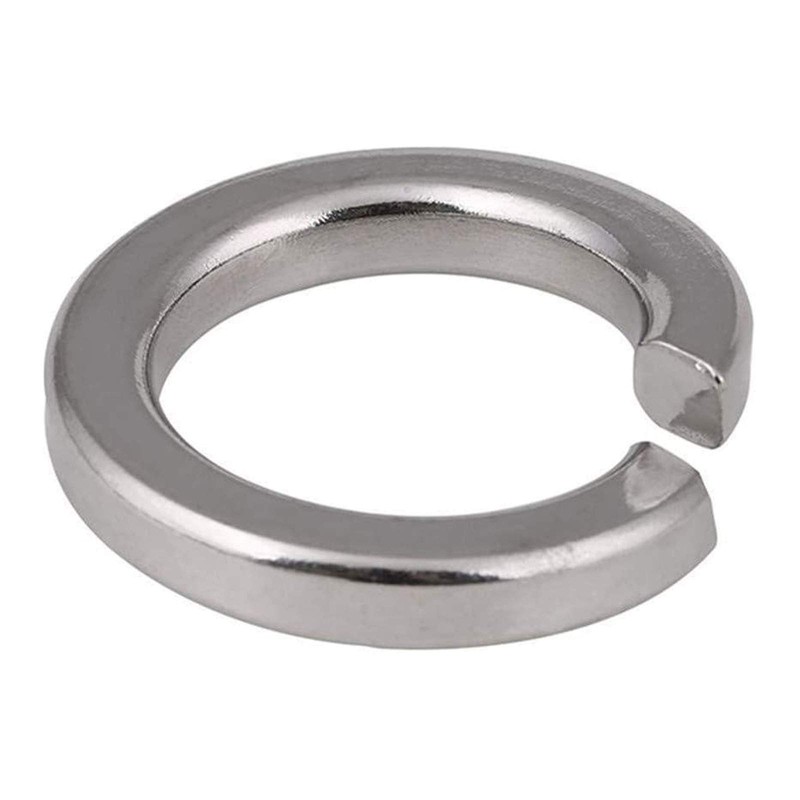 100 Pcs M4 Split Lock Washer Spring Lock Washer, 304