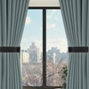 Groleca 4 Pack Modern Curtain Holdbacks Solid Aluminum U Shaped