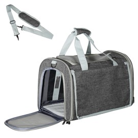 Pet Carrier for Large and Medium Cats，18x12x12 Inches Cat，Soft-Sided Pet Carrier for Big Medium Cats and Puppy,Indoor and Outdoor Uses Pet Privacy Protection Travel Carriers