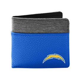 Little Earth 300908-CHRG-ROYL-1: Los Angeles Chargers Pebble Bifold Wallet