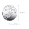 WLYCsheng Tooth Fairy Gift Coin Double Sided Commemorative Coin Metal