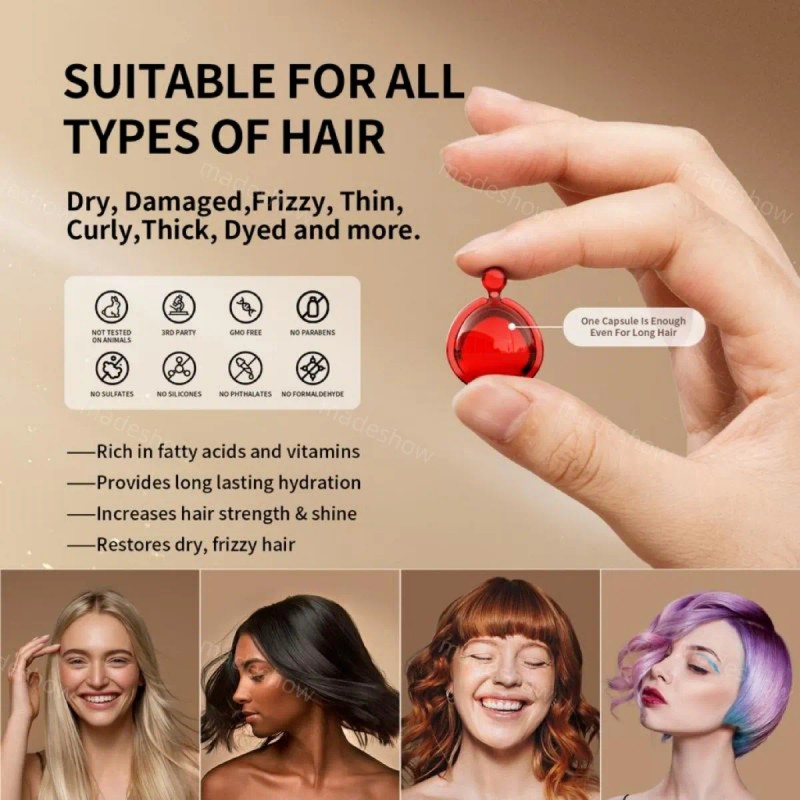 Acondicionador para cabello Capilar Reparación Nutrición 40 Unidad 2pcs