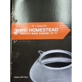 Hotshot twenty five inch homestead two piece spark screen with removable handle