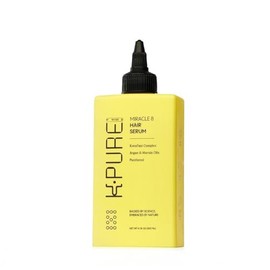 Miracle 8 - Suero de queratina para el cabello de K-Pure, tratamiento instantáneo de acondicionamiento profundo, sin sulfatos ni parabenos, fórmula de crecimiento de queratina y aceite de argán para