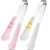 2 Pieces Cat Paw Tongs 7 Inch Cat Kitchen Accessories