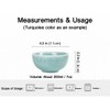 Seres Celadon Jade Green Porcelain Bowl embossed with Lucky Cloud,3