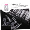 Baluue 100pcs Practical Nail Model Plate Manicure Nail Tips for