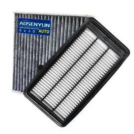 Engine & Cabin Air Filter For Honda CR-V 1.5L (17-22), Civic 1.5L (16-21), Replace CF11182, CA12050, 17220-5AA-A00
