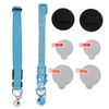 2pcs Reflective Dog Collar Soft Nylon Dog Collar Adjustable Pet