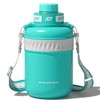 BOTTLE JOY Stainless-Steel Water Bottle: Leakproof Lid, Perfect Sip, Double