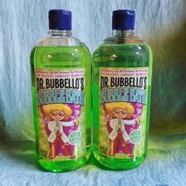Dr. Bubbello's, Bubble Bath, Sour Apple, (2 Bottles) 33.8 oz
