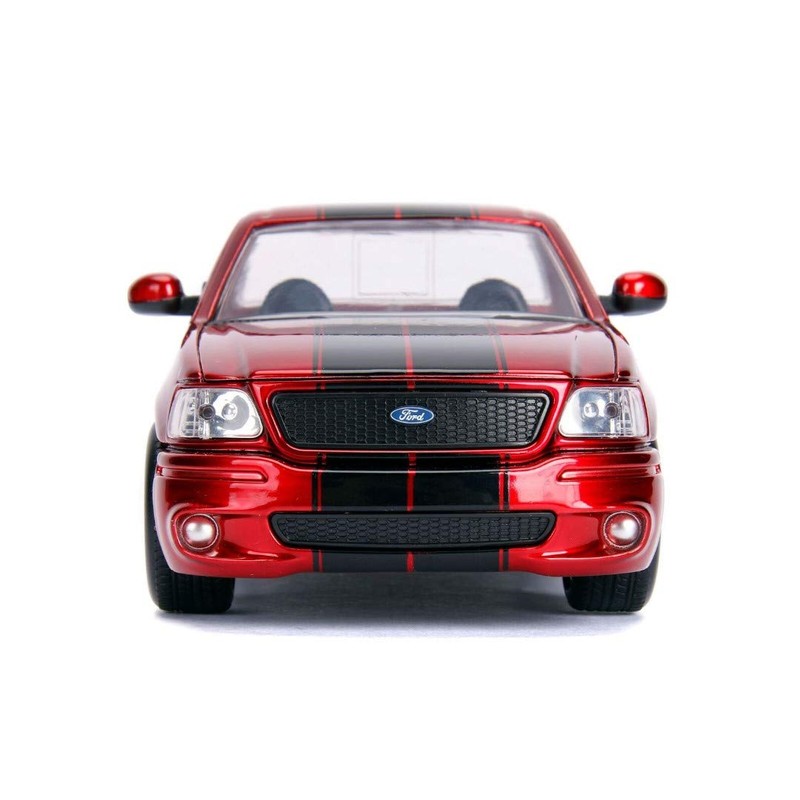Jada 1999 Ford F-150 SVT Lightning Pickup Truck Rot Red