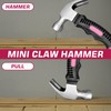 PRITOK Claw Hammer 560 Small Nail Set: Mini Hammer Set