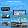 CARPURIDE 10.26 Inch Wireless/Wired Apple CarPlay, Android Auto and Mirror