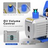VIVOHOME 110V 1/4 HP 3.5 CFM Single Stage Rotary Vane