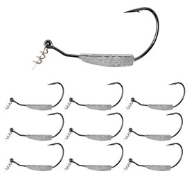 Reaction Tackle Weighted Swimbait Hooks - 1/8oz 4/0