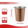 JUST-BUY Stainless Steel Solid Flatware Utensils Holder, Caddy, Crock, Cylinder