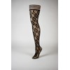 Kix'Ies Thigh Highs Elle Thigh Highs Black Size D
