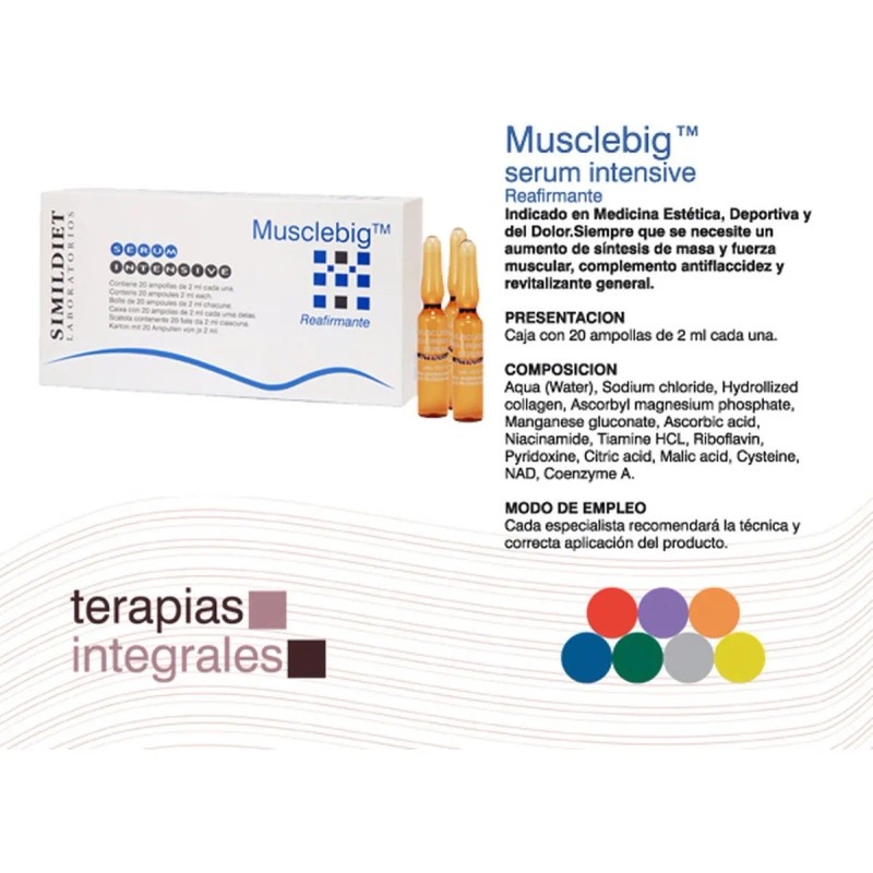 Mora Azul Serum Muscleb Ig 20 Ampolletas