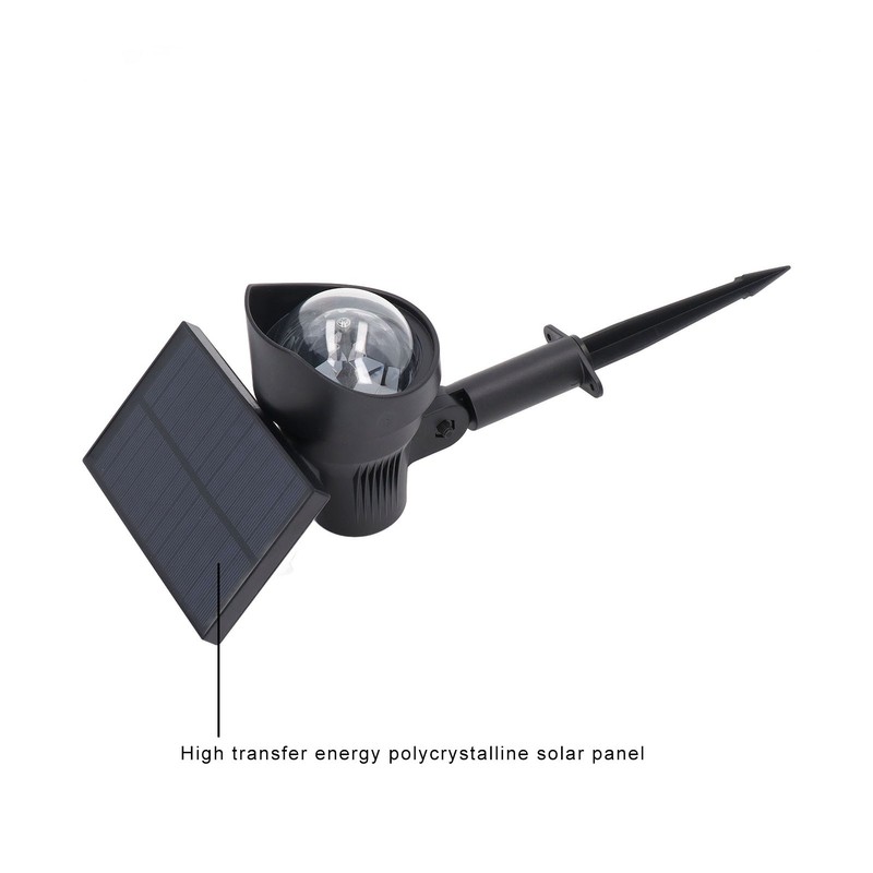 Solar Spot Light 2 in 1 Outdoor Waterproof RGB Rotating