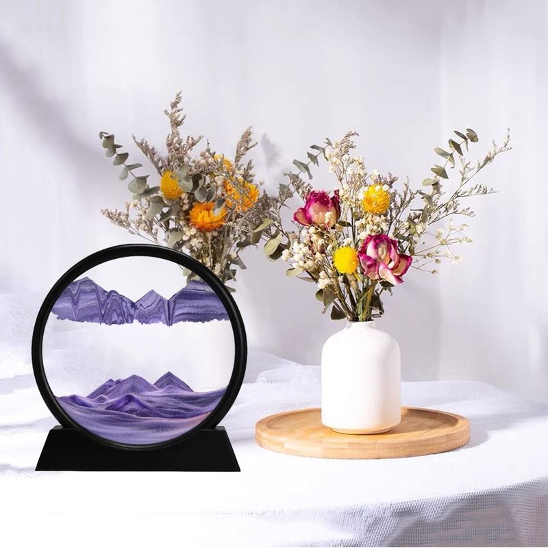3D Dynamic Sand Art Liquid Motion, Moving Sand Art Picture