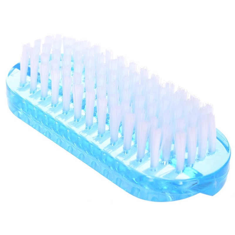 UTENEW 2 Pieces Plastic Nail Brush Two-sided Hand Cleaning Scrubbing