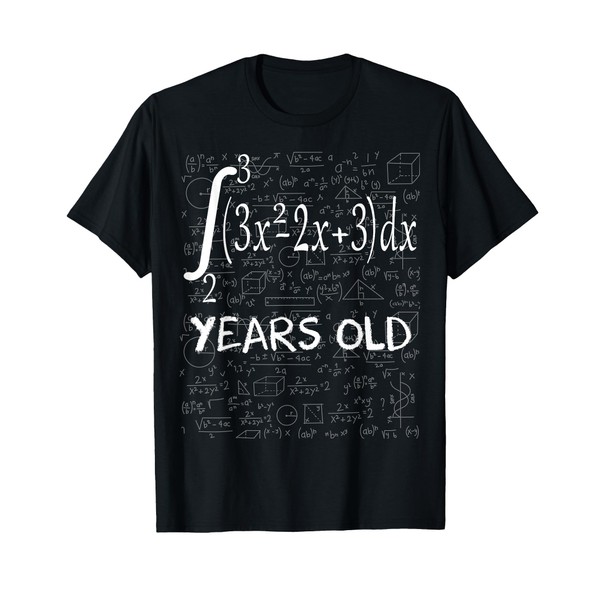 Funny Math Geek Integral Calculus 17th Birthday 17 Years Old