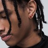 MDFUN Earrings for Men 316L Stainless Steel 5 Pairs Stud