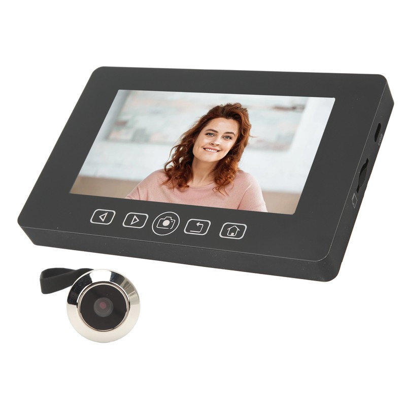 Peephole Camera 4.3in Color Screen 160 Degree Wide Angle Detection