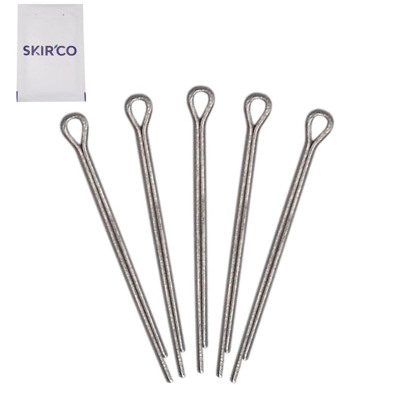 SKIR'CO (1000 pcs) Zinc Plated Steel Cotter Pins 1 x