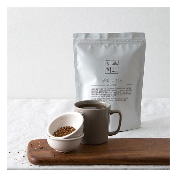 Haru Herb Domestic Burdock Tea Tea Bags Large Capacity 50 Pieces / 하루허브 국산 우엉차 티백 대용량 50개입