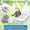 WEIYOONS Bird Heater Warmer for Cage, Bird Heat Lamp with